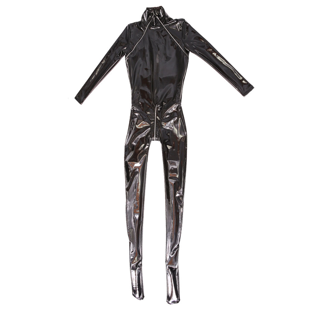 Sexy Women PVC Shiny Full Body - Sewing Latex 评论和价格