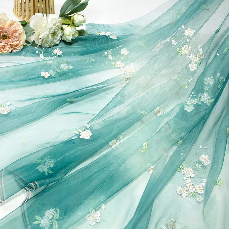 1m Flower Pear Blossoms Cloth  - Sewing Batik Fabric 评论和价格