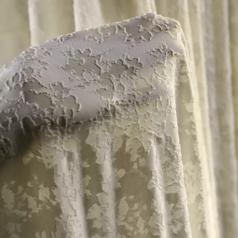 Apricot Knit Fabric Floral Tex - Vintage Sewing Textile 评论和价格
