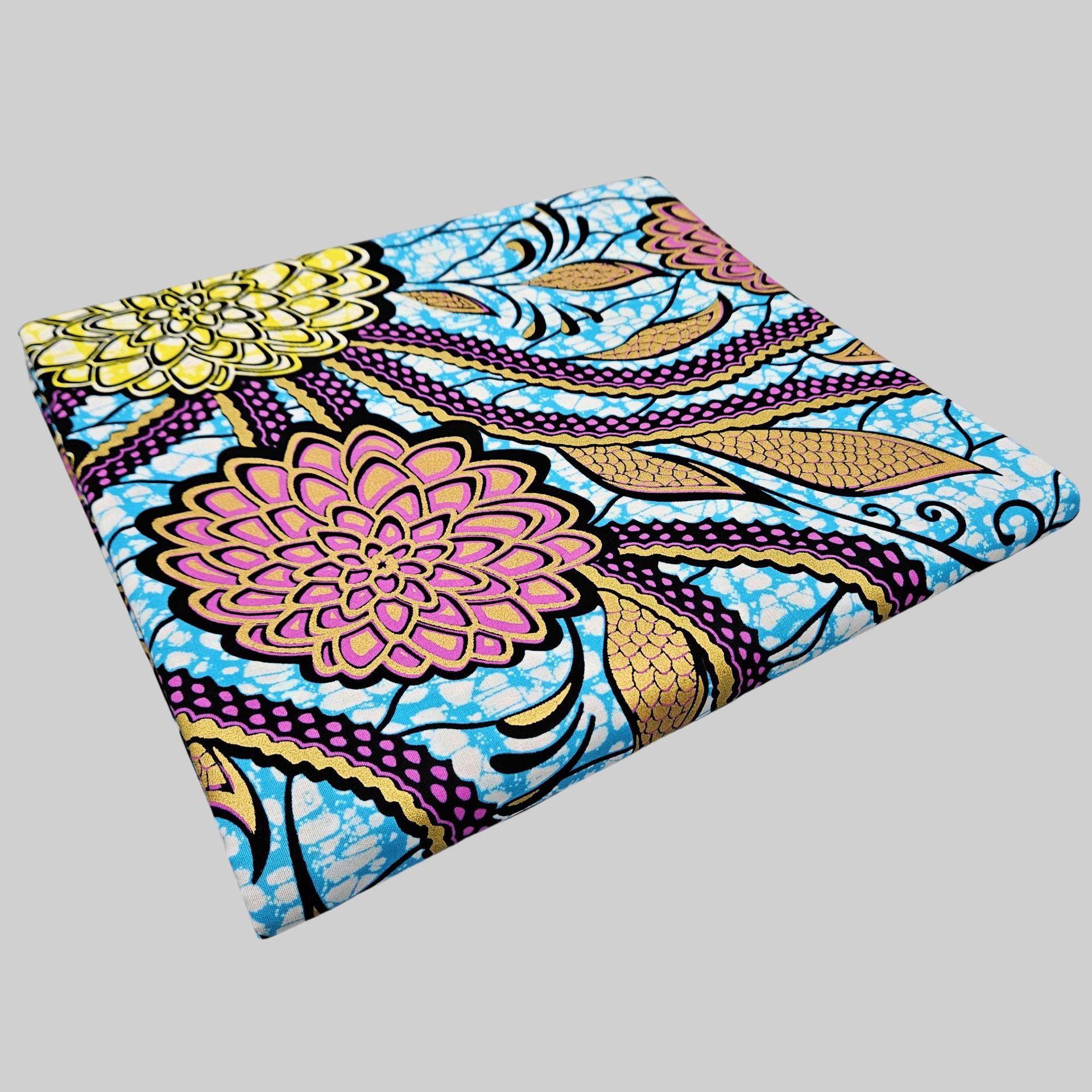 46Inch Wide 6Yards Long Floral - Sewing Batik Fabric 评论和价格
